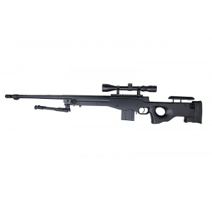 Well модель снайперской винтовки MB4402D Spring (with scope & bipod) BK